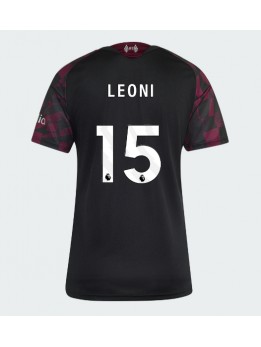 Ženski Nogometna dresi replika Liverpool Giovanni Leoni #15 Tretji 2026-27 Kratek rokav Ženski Nogometna dresi replika Liverpool Giovanni Leoni #15 Tretji 2026-27 Kratek rokav